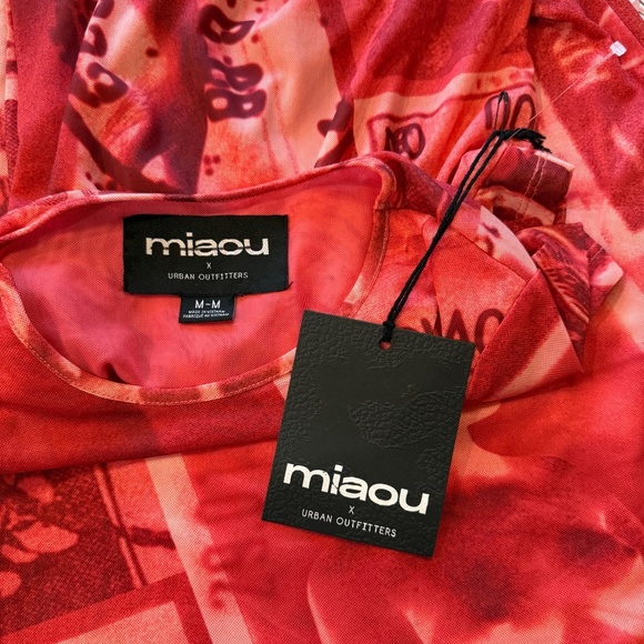 New! Miaou UO Exclusive Billie Stamp Mini Dress 45421 - Picture 14 of 16